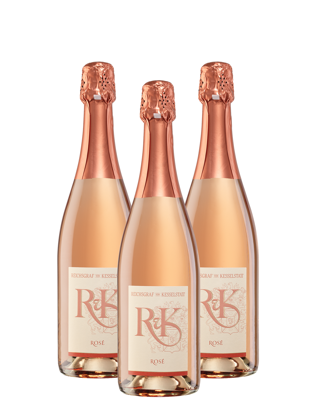 Foto: Abbildung zeigt das Produkt RvK Sekt Rosé (3)