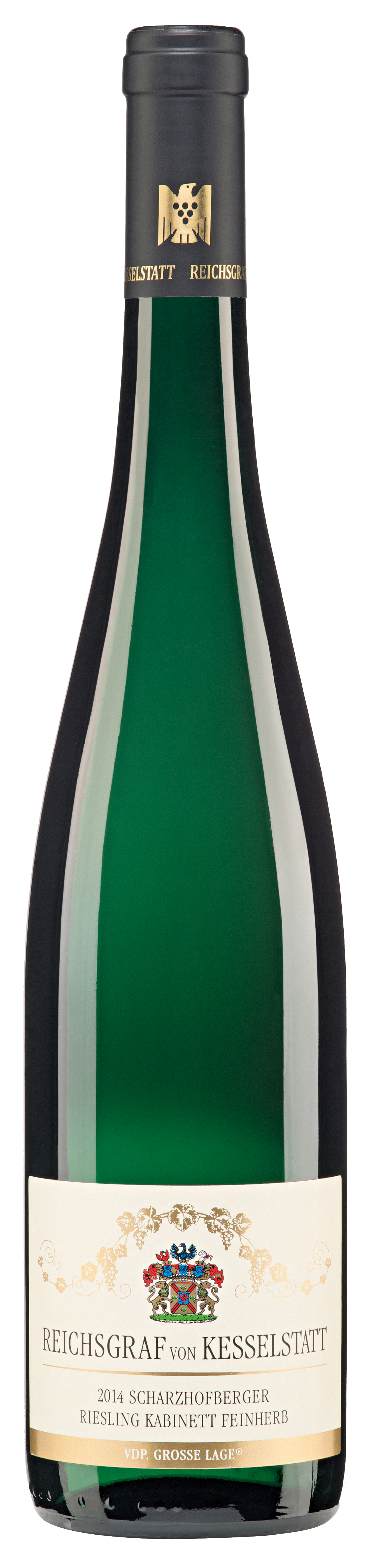 Bild: Abbildung zeigt das Produkt 2014 SCHARZHOFBERGER Riesling Kabinett feinherb, Saar