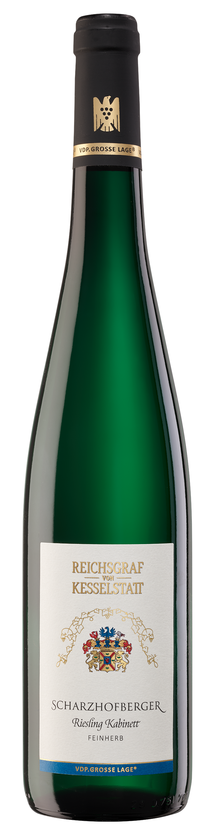 Bild: Abbildung zeigt das Produkt 2024 SCHARZHOFBERGER Riesling Kabinett feinherb, Saar