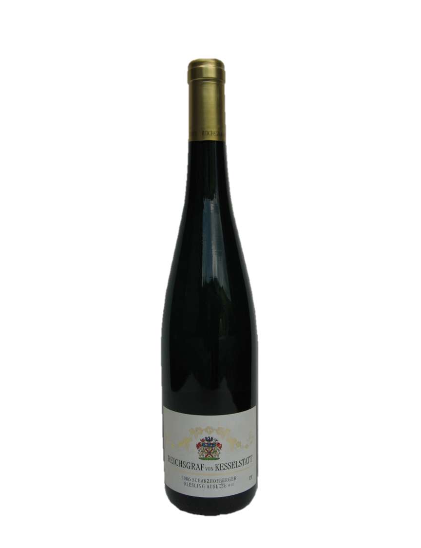 Bild: Abbildung zeigt das Produkt 2006 SCHARZHOFBERGER Riesling Auslese Goldkapsel # 10, Saar