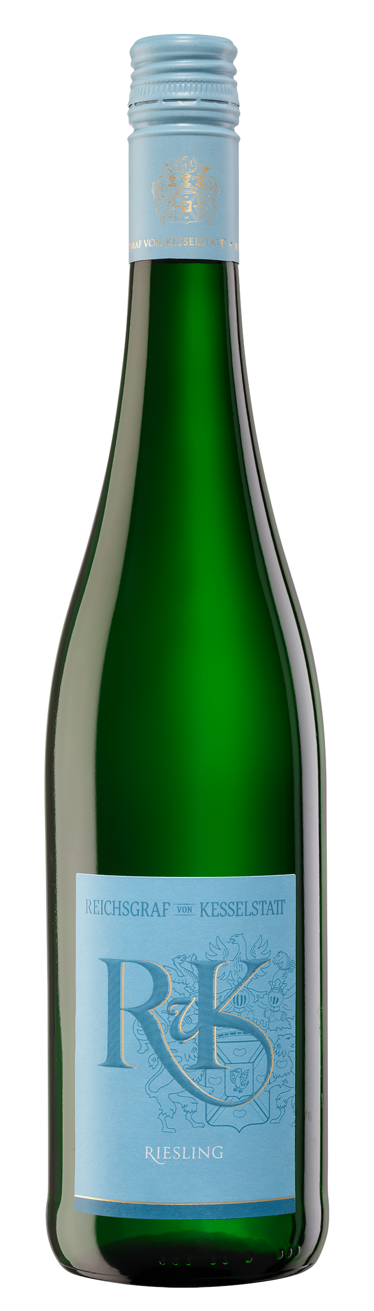 Bild: Abbildung zeigt das Produkt 2025 RvK Riesling fruchtsüß